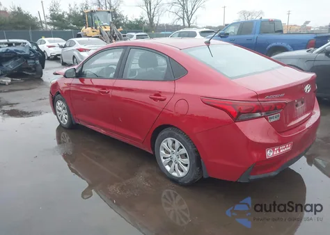 2020 Hyundai Accent Se from USA, damaged, VIN 3KPC24A6XLE098516
